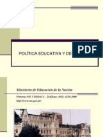 Unidad 2 Política Educ y Deportiva.ppt