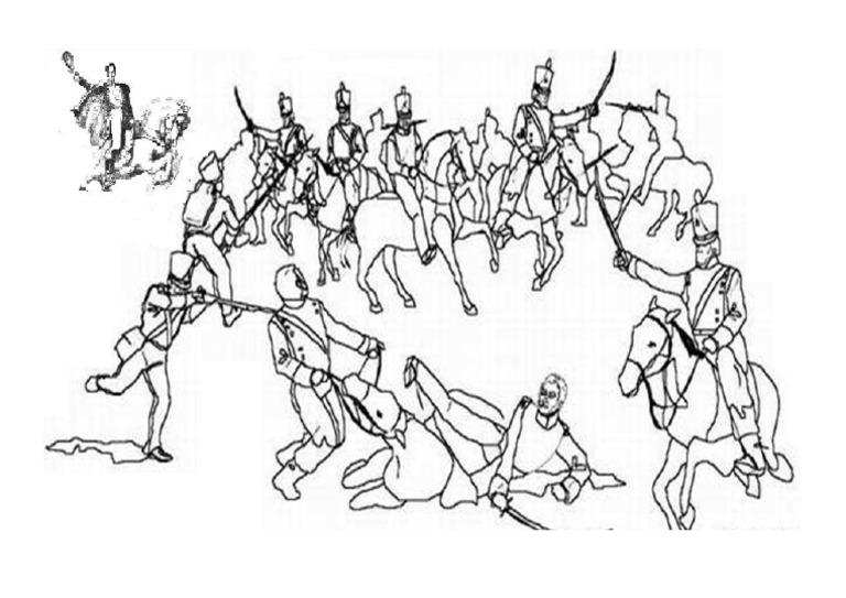 Batalla De Pichincha Grafico Para Colorear