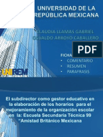 Fichas de Trabajo