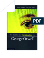 Cambridge Introduction To George Orwell (John Rodden and John Rossi, Eds.)