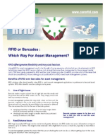 Download 002 Barcodes vs RFID Fact Sheet by CoreRFID by CoreRFID SN14824501 doc pdf