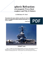 Atmospheric Refraction of EM Waves