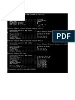 Solaris VM Ware Network - RFT