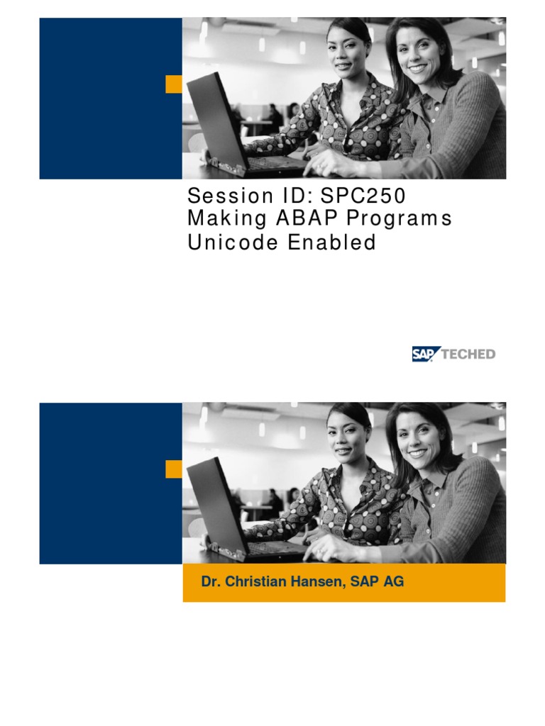 Abap Uni Code Features | PDF | String (Computer Science) | C ...