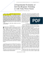 Siu97 - Analysis and Experimental Evaluation of Single-Switch Fast-Response Switching