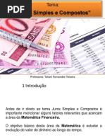 Juros Simples e Compostos
