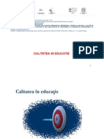 Calitatea in Educatie