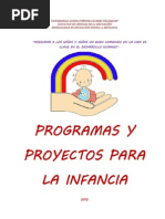Modulo Programas y Proyectos para La Infancia