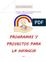 Modulo Programas y Proyectos para La Infancia