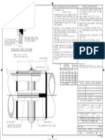 Installation Notes Notes For Manufacture and Inspection: Sleeve Pipe Size Dimension