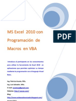 Tutorial Excel VBA 2010