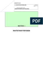 Section-I - Invitation For Bids