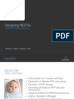 Designing Restful Web Applications
