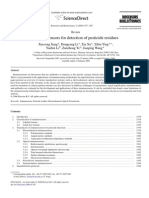 Immunosensors For Detection of Pesticide Residues