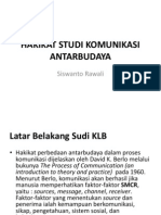 Hakikat Studi Komunikasi Antarbudaya 2