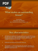 Download What Makes an Outstanding Lesson by David Drake SN14828902 doc pdf
