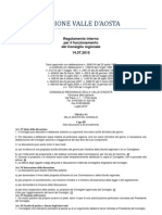 42. Regolamento Interno Consiglio Valle d'Aosta 14.07.2010 - Titolo 6 - Capo 3