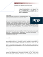 Charles Feitosa - Materialidade e Imaterialidade Do Corpo Nas Artes Cênicas e Na Filosofia