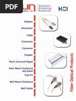 08 - Fiber Optic Catalogue - 12 Pages