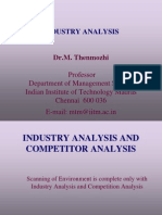 Industry Analysis IITMadras