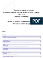 Le Guide Enfant Precoce