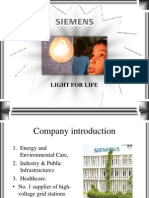 Siemens Light for Life