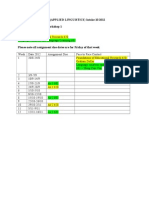Assignment Schedule Workshop 1 2012 Intake 10 MA - Docrev