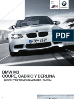 Catalogo BMW M3 Coupe Cabrio Berlina