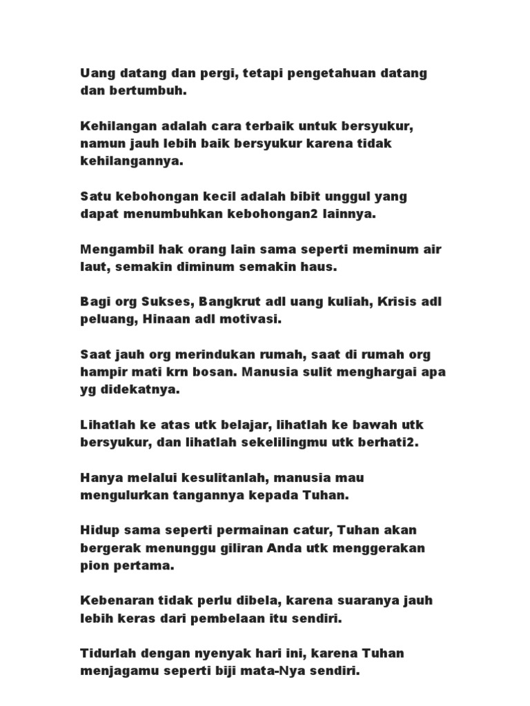 Kata Kata Bijak Motivasi Catur Terlengkap Kata22motiv