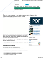 Área 42 - Como Construir A Sua Própria Antena de TV Digital (Vídeo)