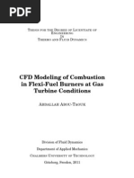 CFD Modeling of Combustion