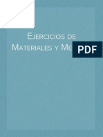 Ejercicios de Materiales y Metales PDF