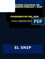 Fundamentos Del Snip - Minam-Esan 2011