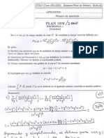 Cálculo de Varias Variables ejercicios