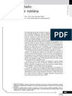 Calculo Tributario Del Recibo de Nomina