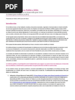 Alerta de Incidencia Política SIDA--El marco de trabajo para el desarrollo post 2015 --Acciones para realizar ya (#1)