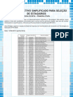 Processo seletivo UFSCar estágio CITE