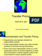 Transfer Pricing: Govind S. Iyer