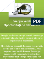 Prezentare- Energia Verde
