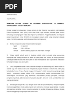 Surat Jemputan Kepada Menteri