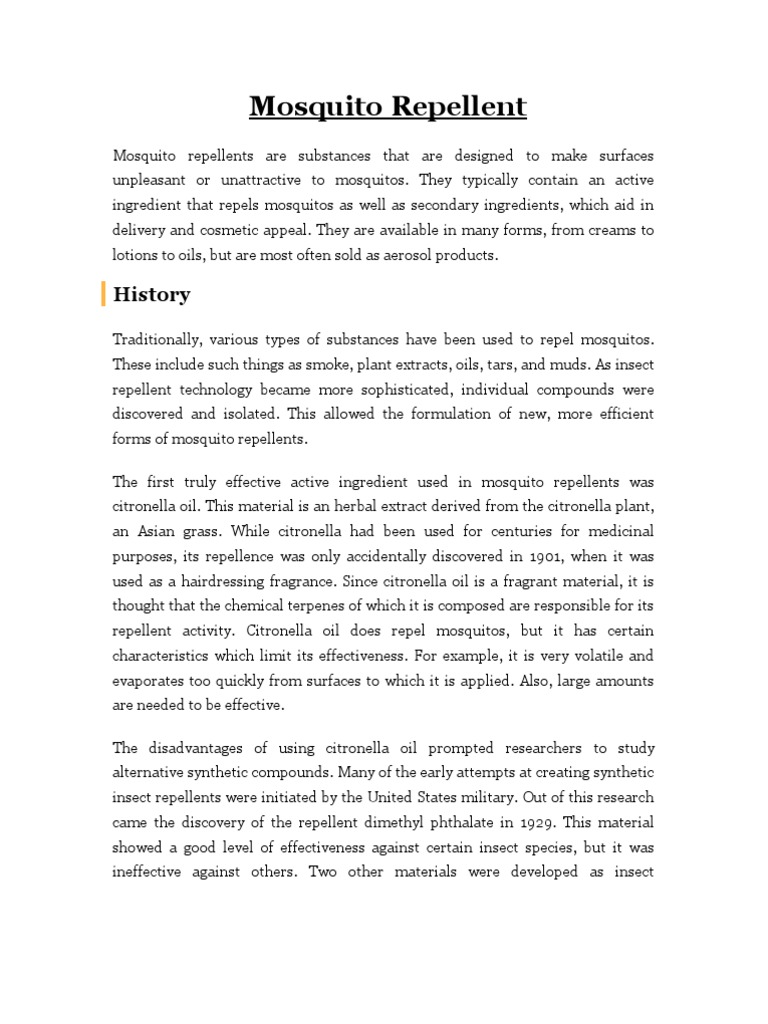 Mosquito repellent candle investigatory project picture