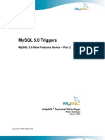 Mysql Triggers