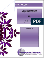 Recriutment & Selection: Final Project