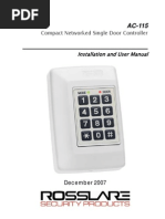 Download ROSSLARE AC-115 Hardware Manual With Cover 020408 by Toth Edi SN148378023 doc pdf