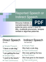 Reported Speech or Indirect Speech