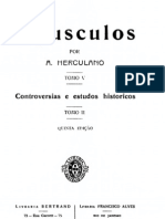 Opúsculos, de Alexandre Herculano, Vol. 5