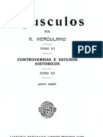 Opúsculos, de Alexandre Herculano, Vol. 6