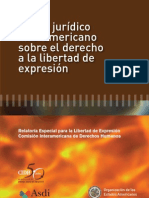 Derecho Libertad Expresión Marco Interamericano