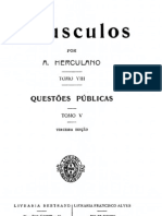 Opúsculos, de Alexandre Herculano, Vol. 8