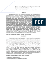 Uji Potensi Repellent Minyak Mawar (Rosa Damascena) Sebagai Repellent Terhadap Culex Sp. Pada Tikus (Rattus Norvegicus) Strain Wistar